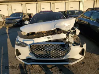 2021 Genesis G70 2.0T with VIN KMTG34LA0MU070275, listed as a Copart auction lot 74700153 with 42,441 mi miles. Bid and sale history available at carsss.com. Image 5.
