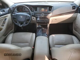 2014 Kia Cadenza Premium with VIN KNALN4D70E5144622, listed as a Copart auction lot 82296494 with 150,352 mi miles and Salvage Title. Bid and sale history available at carsss.com. Image 8.