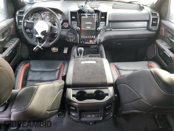 2022 Ram 1500 TRX with VIN 1C6SRFU94NN265242, listed as a Copart auction lot 42183075 with 20,580 mi miles and Salvage Title. Bid and sale history available at carsss.com. Image 8.