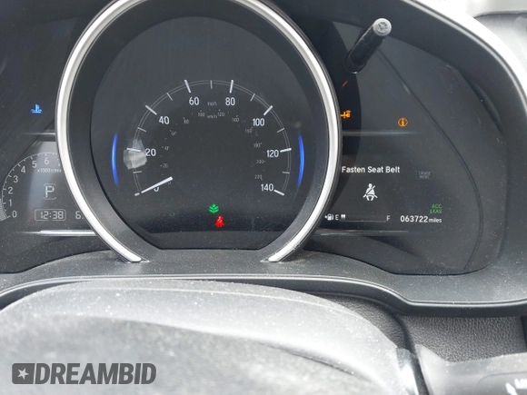 2018 Honda Fit EX-L with VIN 3HGGK5H95JM714215, listed as a IAAI auction lot 41939098 with 63,722 mi miles. Bid and sale history available at carsss.com. Image 7.