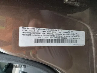 2011 Volkswagen Jetta Sedan S with VIN 3VW1K7AJ3BM398199, listed as a Copart auction lot 44574305 with 115,879 mi miles and Salvage Title. Bid and sale history available at carsss.com. Image 12.