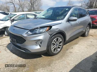 2021 Ford Escape SEL with VIN 1FMCU0H62MUB04381, listed as a Copart auction lot 43056673 with 42,473 mi miles and Salvage title. Bid and sale history available at DreamBid. Image 1.