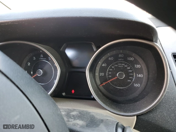2014 Hyundai Elantra Limited with VIN 5NPDH4AEXEH521054, listed as a Copart auction lot 41770565 with 0 mi miles and Salvage Title. Bid and sale history available at carsss.com. Image 9.