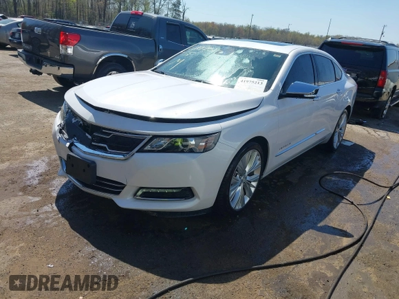 2017 Chevrolet Impala Premier with VIN 2G1145S37H9174462, listed as a IAAI auction lot 41975213 with 120,706 mi miles and . Bid and sale history available at DreamBid. Image 2.