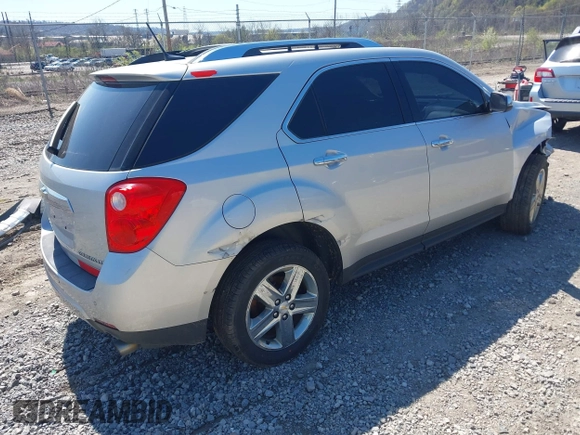2014 Chevrolet Equinox LTZ with VIN 2GNFLHE34E6165171, listed as a IAAI auction lot 41951106 with 115,191 mi miles. Bid and sale history available at carsss.com. Image 4.