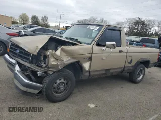 1990 Ford Ranger XLT with VIN 1FTCR10X7LUB23989, listed as a Copart auction lot 53132845 with 133,387 mi miles and Salvage Title. Bid and sale history available at carsss.com. Image 1.