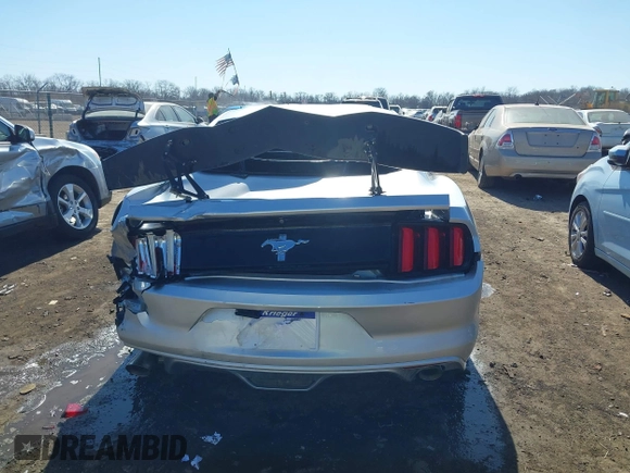 2017 Ford Mustang V6 with VIN 1FA6P8AM2H5301637, listed as a IAAI auction lot 41752585 with 72,132 mi miles and . Bid and sale history available at carsss.com. Image 6.