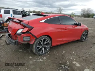 2018 Honda Civic Si z VIN 2HGFC3A56JH752801, wystawiony jako Copart lot #50408255 z przebiegiem 129 575 mil mil oraz Szkoda całkowita • Salvage title. Historia ofert i sprzedaży dostępna na DreamBid. Obrazek 3.