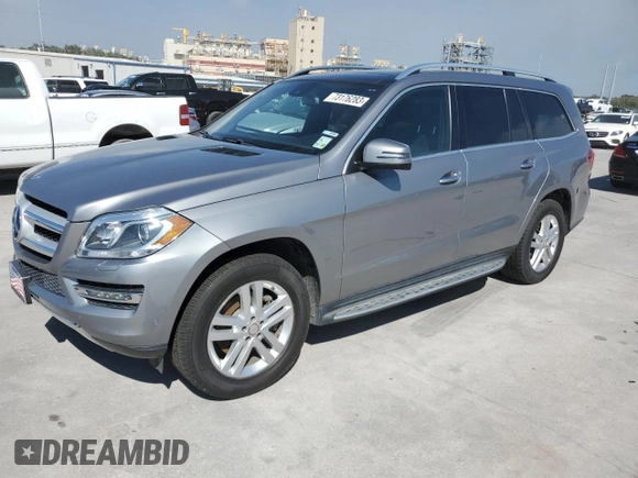 2015 Mercedes-Benz GL-Class GL 450 with VIN 4JGDF6EE6FA501612, listed as a Copart auction lot 73176283 with 73,216 mi miles. Bid and sale history available at carsss.com. Image 1.