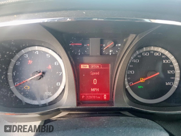 2017 Chevrolet Equinox LT with VIN 2GNALCEK9H6203695, listed as a Copart auction lot 46332975 with 129,781 mi miles and Salvage Title. Bid and sale history available at DreamBid. Image 9.