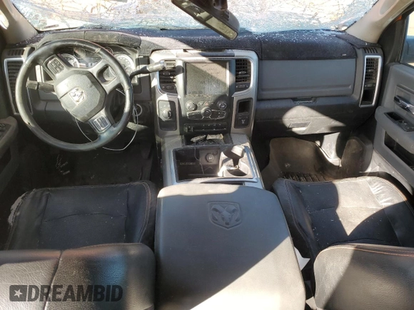 2015 Ram 2500 Big Horn with VIN 3C6UR5JL6FG657586, listed as a Copart auction lot 80683184 with 191,638 mi miles and Salvage title. Bid and sale history available at DreamBid. Image 8.
