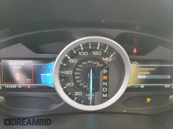 2015 Ford Explorer XLT with VIN 1FM5K8D81FGC28227, listed as a Copart auction lot 51838445 with 144,469 mi miles and Salvage Title. Bid and sale history available at carsss.com. Image 9.
