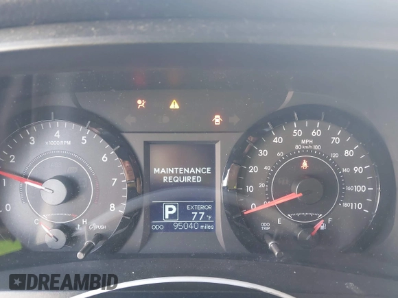 2015 Toyota Sienna LE AAS with VIN 5TDKK3DC7FS563562, listed as a IAAI auction lot 42374720 with 95,040 mi miles and . Bid and sale history available at DreamBid. Image 7.