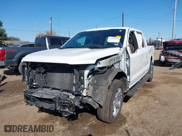 2021 Ford F-150 XL with VIN 1FTFW1E81MFA85592, listed as a IAAI auction lot 41414090 with 40,738 mi miles. Bid and sale history available at carsss.com. Image 18.