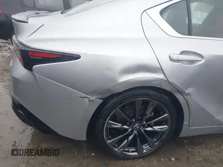 2022 Lexus IS 350 F Sport with VIN JTHGZ1E29N5023662, listed as a IAAI auction lot 42346194 with 53,996 mi miles and . Bid and sale history available at DreamBid. Image 18.