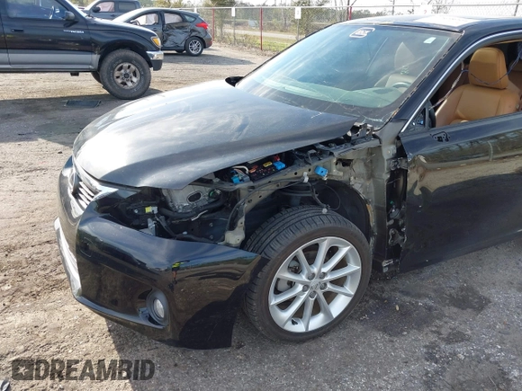 2011 Lexus CT 200h with VIN JTHKD5BH7B2040000, listed as a IAAI auction lot 41808004 with 130,006 mi miles and . Bid and sale history available at carsss.com. Image 6.