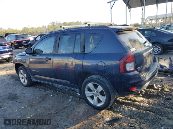 2015 Jeep Compass High Altitude Edition with VIN 1C4NJDEB7FD259204, listed as a Copart auction lot 43287155 with 170,584 mi miles and Non Repairable. Bid and sale history available at carsss.com. Image 2.