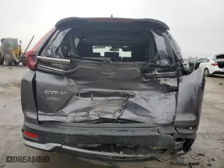 2021 Honda CR-V EX with VIN 2HKRW1H5XMH424869, listed as a Copart auction lot 43856035 with 0 mi miles and Salvage Title. Bid and sale history available at carsss.com. Image 6.