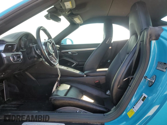 2018 Porsche 911 Carrera S with VIN WP0CB2A98JS147303, listed as a Copart auction lot 81556494 with Not Provided miles and Non Repairable. Bid and sale history available at carsss.com. Image 7.