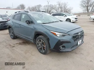 2024 Subaru Crosstrek Premium with VIN JF2GUADCXR8276523, listed as a IAAI auction lot 41538286 with 5,311 mi miles and . Bid and sale history available at DreamBid. Image 1.