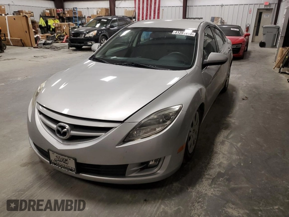 2009 Mazda 6 i Sport with VIN 1YVHP81A195M32353, listed as a Copart auction lot 41391415 with 145,075 mi miles and Salvage Title. Bid and sale history available at carsss.com. Image 1.