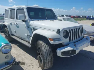 2023 Jeep Wrangler High Altitude z VIN 1C4HJXEG1PW510184, wystawiony jako IAAI lot #40594856 z przebiegiem Nie podano mil oraz . Historia ofert i sprzedaży dostępna na DreamBid. Obrazek 1.