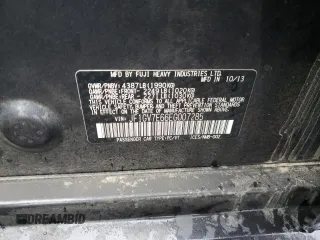 2014 Subaru Impreza Sedan WRX WRX with VIN JF1GV7E66EG007285, listed as a Copart auction lot 78063284 with 169,577 mi miles and Salvage Title. Bid and sale history available at carsss.com. Image 12.