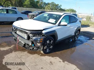 2025 Hyundai Kona SEL with VIN KM8HB3AB1SU215294, listed as a IAAI auction lot 41835866 with 484 mi miles. Bid and sale history available at carsss.com. Image 17.