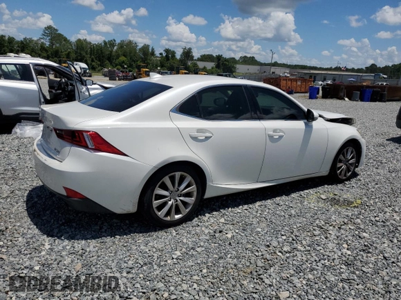 2014 Lexus IS 250 with VIN JTHBF1D22E5024186, listed as a Copart auction lot 61187265 with 261,266 mi miles and Salvage title. Bid and sale history available at DreamBid. Image 3.