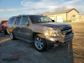 2012 Chevrolet Suburban LTZ with VIN 1GNSKKE71CR307236, listed as a Copart auction lot 42536785 with 205,539 mi miles and Salvage Title. Bid and sale history available at carsss.com. Image 4.