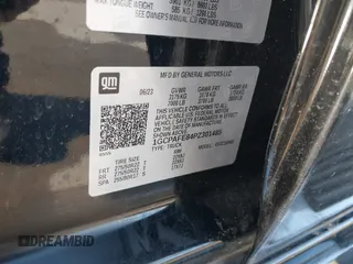 2023 Chevrolet Silverado 1500 with VIN 1GCPAFE84PZ301485, listed as a IAAI auction lot 40861529 with 19,448 mi miles and . Bid and sale history available at DreamBid. Image 9.