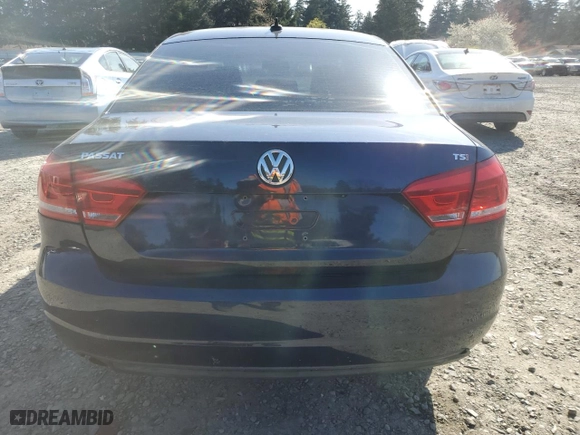 2014 Volkswagen Passat Wolfsburg Ed with VIN 1VWAT7A32EC052116, listed as a Copart auction lot 52789725 with 115,995 mi miles and Salvage Title. Bid and sale history available at carsss.com. Image 6.