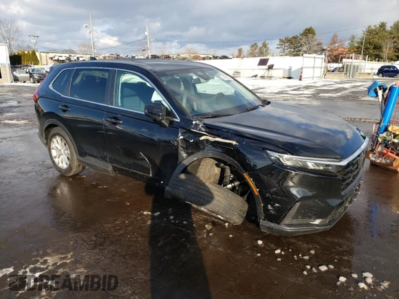2025 Honda CR-V EX with VIN 2HKRS4H41SH443098, listed as a Copart auction lot 44389235 with 2,660 mi miles and Salvage Title. Bid and sale history available at DreamBid. Image 4.