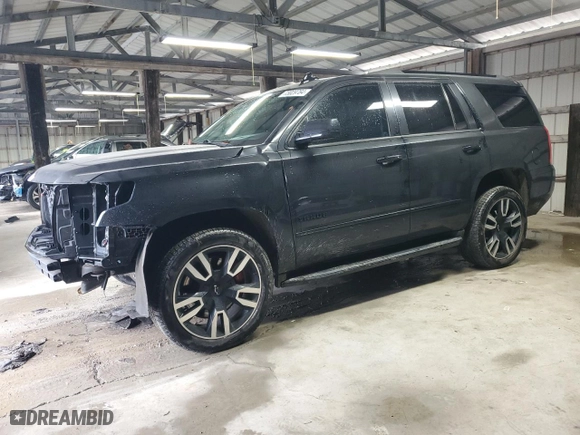2019 Chevrolet Tahoe Premier with VIN 1GNSCCKJ7KR150474, listed as a Copart auction lot 73029784 with 32,302 mi miles and Salvage Title. Bid and sale history available at carsss.com. Image 1.