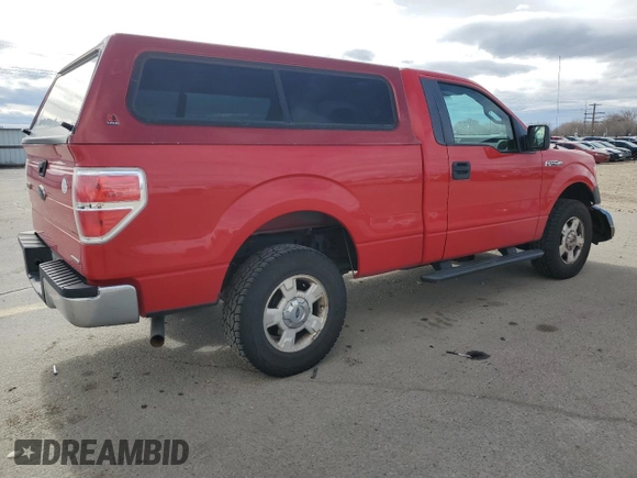 2012 Ford F-150 XL with VIN 1FTMF1EM6CKD89673, listed as a Copart auction lot 50267935 with 138,272 mi miles and Salvage title. Bid and sale history available at DreamBid. Image 3.