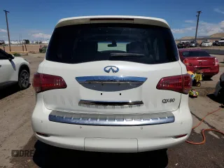 2016 Infiniti QX80 with VIN JN8AZ2NE6G9125444, listed as a Copart auction lot 68995944 with 75,093 mi miles and Salvage Title. Bid and sale history available at carsss.com. Image 6.
