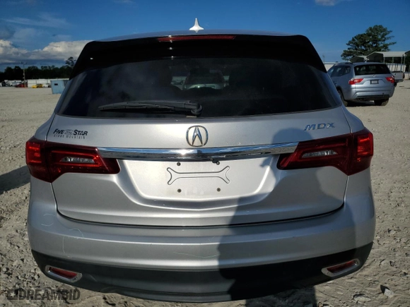 2015 Acura MDX with VIN 5FRYD3H22FB002940, listed as a Copart auction lot 74008514 with 238,850 mi miles and Salvage Title. Bid and sale history available at carsss.com. Image 6.