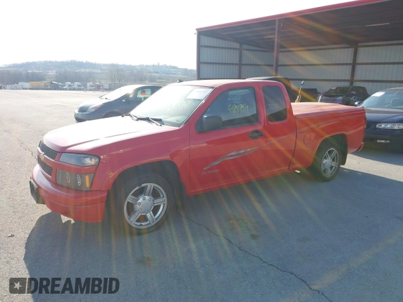 2004 Chevrolet Colorado LS ZQ8 with VIN 1GCCS196048192628, listed as a IAAI auction lot 41891759 with 199,102 mi miles. Bid and sale history available at carsss.com. Image 2.