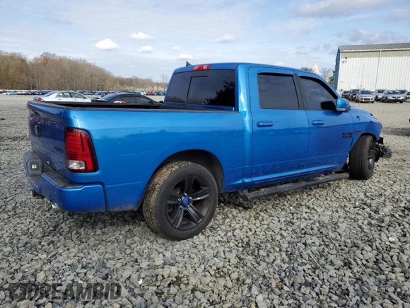 2018 Ram 1500 Sport z VIN 1C6RR7MT5JS192572, wystawiony jako Copart lot #52453335 z przebiegiem 105 843 mil mil oraz Szkoda całkowita • Salvage title. Historia ofert i sprzedaży dostępna na DreamBid. Obrazek 3.