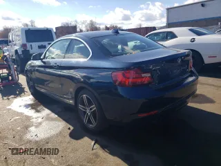 2017 BMW 2 Series 230i xDrive with VIN WBA2H9C35HV642432, listed as a Copart auction lot 78907754 with 57,866 mi miles and Salvage Title. Bid and sale history available at carsss.com. Image 2.