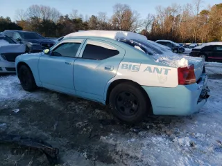 2007 Dodge Charger with VIN 2B3KA43R37H850235, listed as a Copart auction lot 87873745 with 129,820 mi miles and Salvage Title. Bid and sale history available at DreamBid. Image 2.
