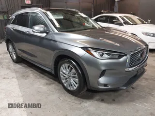 2024 Infiniti QX50 Luxe with VIN 3PCAJ5BB9RF109777, listed as a IAAI auction lot 42548162 with 16,661 mi miles and . Bid and sale history available at DreamBid. Image 1.