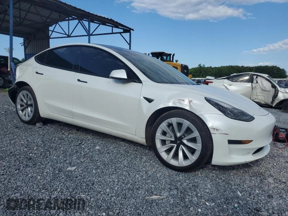 2023 Tesla Model 3 z VIN 5YJ3E1EA7PF573852, wystawiony jako Copart lot #57662565 z przebiegiem Nie podano mil oraz Szkoda całkowita • Salvage title. Historia ofert i sprzedaży dostępna na DreamBid. Obrazek 4.