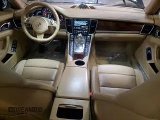 2014 Porsche Panamera 4S Executive with VIN WP0BB2A7XEL062022, listed as a Copart auction lot 52533055 with 66,192 mi miles and Salvage Title. Bid and sale history available at DreamBid. Image 8.