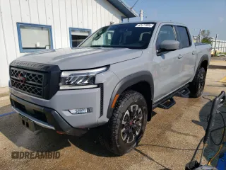 2022 Nissan Frontier S with VIN 1N6ED1EK0NN691001, listed as a Copart auction lot 62477834 with 22,481 mi miles and Salvage Title. Bid and sale history available at carsss.com. Image 1.
