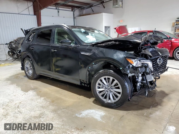 2025 Mazda CX-90 Select z VIN JM3KKAHD1S1201605, wystawiony jako Copart lot #58155135 z przebiegiem Nie podano mil oraz Szkody całkowita. Historia ofert i sprzedaży dostępna na DreamBid. Obrazek 4.