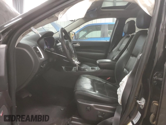 2018 Dodge Durango Citadel Anodized Platinum with VIN 1C4RDJEGXJC182877, listed as a Copart auction lot 83068134 with 84,545 mi miles and Salvage title. Bid and sale history available at DreamBid. Image 7.