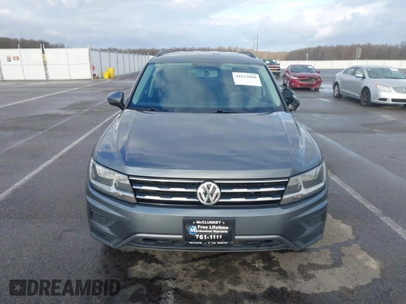 2021 Volkswagen Tiguan S with VIN 3VV1B7AX8MM016874, listed as a IAAI auction lot 41633090 with 76,857 mi miles and . Bid and sale history available at DreamBid. Image 12.