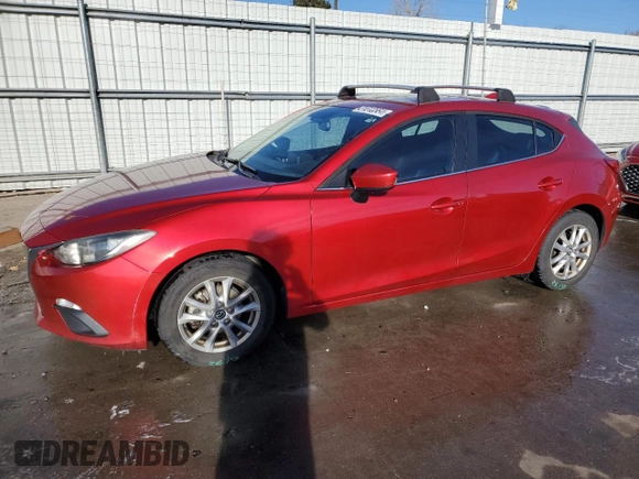 2014 Mazda 3 i Grand Touring with VIN JM1BM1M7XE1173004, listed as a Copart auction lot 81612564 with 140,891 mi miles and Salvage Title. Bid and sale history available at DreamBid. Image 1.