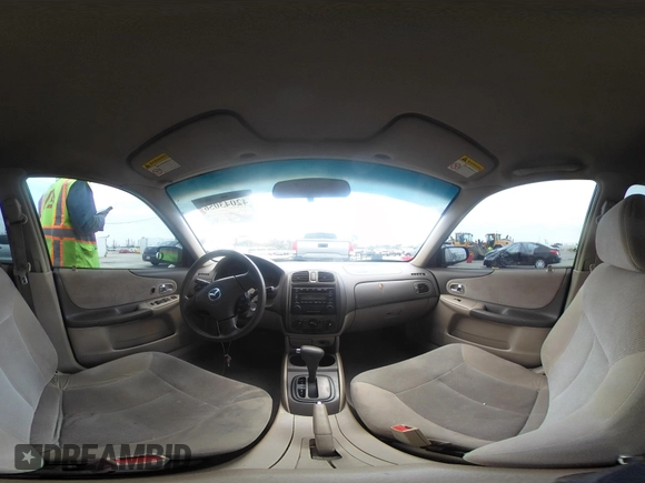 2002 Mazda Protege DX with VIN JM1BJ225121620394, listed as a IAAI auction lot 42043056 with 187,360 mi miles and . Bid and sale history available at DreamBid. Image 19.